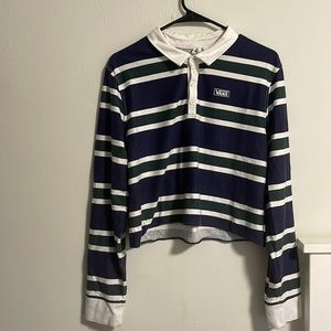Vans Long sleeve Retro cropped top